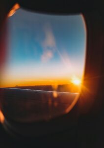 ventana de avion
