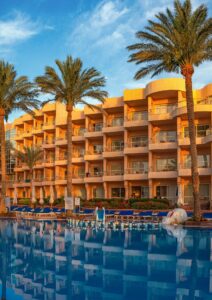 habitaciones de hotel con alberca